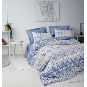 Lessentiel Maison Komplet posteljine Cleo, 160x220cm, Plava