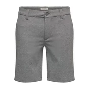 Only & Sons Hlače Thor Slim  siva