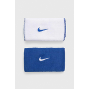 Znojnik za ruku Nike Dri-Fit Double-Wide Wirstbands Home & Away 2P - varsity royal/white