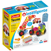 Quercetti Tecno Jumbo škatla za orodje - komplet z vijaki in maticami