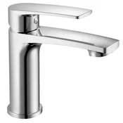 KORANA armatura za umivalnik, krom - Chrome - SAMONA - 48 - Medeninasti - Vzvod - Krožni - 161 - 161 - 14