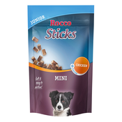 Ekonomično pakiranje Rocco Sticks Mini - Junior: piletina 3 x 70 g