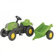 Traktor na pedale Rolly sa prikolicom 012169