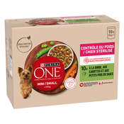 PURINA ONE Mini Adult Weight Control s puranom - 20 x 85 g