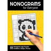 Nonograms for Everyone: 88 Nonogram Logic Puzzles (Griddlers / Hanjie / Picross)