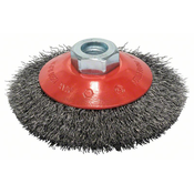 BOSCH Talasasta pljosnata četka 100, čelična 2608622057, 100 mm, 0,3 mm, M14