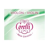 Struna A Corelli New Crystal violina medium-light 630.106