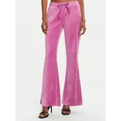 Juicy Couture Spodnji del trenirke Caisa JCSEBJ008G Roza Slim Fit