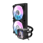 darkFlash Tekočinsko hlajenje procesorja Darkflash DV240S (črno)