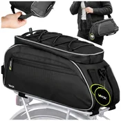 Vayox VA0448 torba za kolo s stranskimi žepi, črna, 10 l