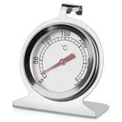shumee Termometer za pečico, dimljenje, peko, jeklo, kuhinjo, do +300°C