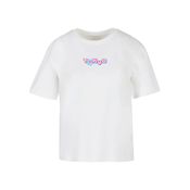 Womens Tokyo Dragon Neon T-Shirt - White