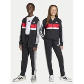 adidas Trenerka Seasonal Essentials Tiberio 3 Stripes French Terry KC6415 Crna Regular Fit