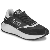 EA7 unisex. X8X186_XK401 Usnjeni čevlji X8X186 črni (40 2/3), Črna, Ravna stran, Čipke, Priložnostno