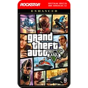 Grand Theft Auto 5 Enhanced - Rockstar koda brez škatlice (WINDOWS PC)