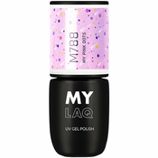 MYLAQ UV Gel Polish gel lak za nokte nijansa My Pink Dots 5 ml
