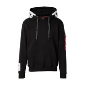 ALPHA INDUSTRIES Majica Alpha črna