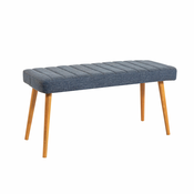 Hanah Home HANAH HOME Stormi Bench - Atlantic Pine, Navy Blue klop, (20864604)