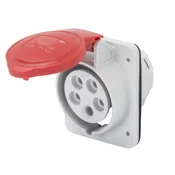 Gewiss IEC309HP, Uticnica ugr. 10°, 3P+N+E 16A 380-415V, IP44/IP55 ( Gw62210h )