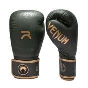 Venum x Rajadamnern Boxing Gloves, Military Green - 10 oz