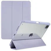 GS Ovitek za iPad Pro 11 M2 2022/M1 2021/2020/2018, Smartcase Hybrid, z držalom za pisalo, vijoličen