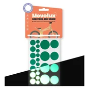 Movolux visoko odsevne nalepke Hot Dot, zelene