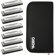Cascha Blues Harmonica Set