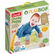 Quercetti: Play Bio Chunky cavlici 13kom
