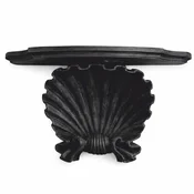 Casa Padrino Luxury Baroque Wall Console Antique Black - Wall Decor - Made in Italy