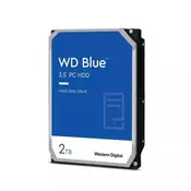 WD 2TB 3.5 SATA III 256MB 7.200rpm WD20EZBX Blue