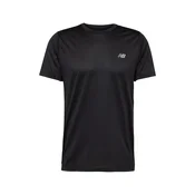 new balance Funkcionalna majica Essentials Run črna/bela