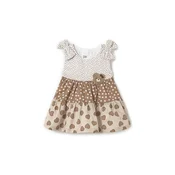 Mayoral Poletna obleka 1868 Rjava Regular Fit
