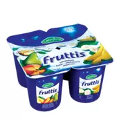 Jogurt vocni breskva-kruška-banana 125 g FRUTTIS