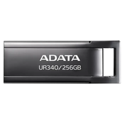 ADATA Flash disk 256 GB UR340, USB 3.2, črn