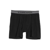 ICEBREAKER Boksarice M Anatomica Boxers wFly črna