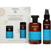 Apivita Šampon Hijaluron Hydra za hidrataciju kose, 250 ml + Hijaluron Hydra hidratantni leave in regenerator za kosu, 100 ml SET
