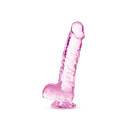 Pink dildo Crystalline 6 inc