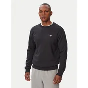 adidas Majica dugih rukava Trefoil Essentials KR3462 Crna Regular Fit