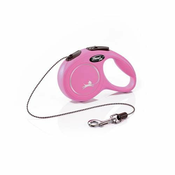 Flexi New Classic XS uže 3 m roza