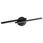 LED ogledalna svetilka 14W, 1540lm, 55cm, črna