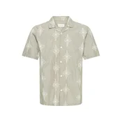 Casual Friday Srajca CFLEOPOLD  pastelno zelena / bela