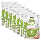 Brit Care Cat Soup with Turkey 7 x 75 g