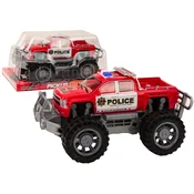 Policijski avto za igro Off-Road - rdeč
