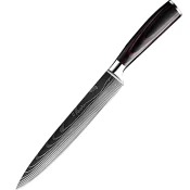 Kuhinjski nož Blade - Slicer / Črna / Rjava KP38113