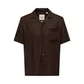 Only & Sons Srajca ONSLaurence  temno rjava