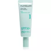 Numbuzin Sončna esenca za obraz No.1 Clear Filter Sun Essence - 50 ml