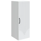 Vidaxl omara za steno Bela 33 x 34,5 x 90 cm Inženirski les