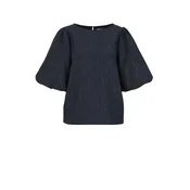 WE Fashion Bluza temno modra