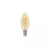 LED prigušiva sijalica FILAMENT VINTAGE C35 E14/6W/230V 2000K