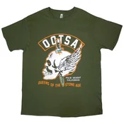 Queens Of The Stone Age Winged Skull Green XL Majica